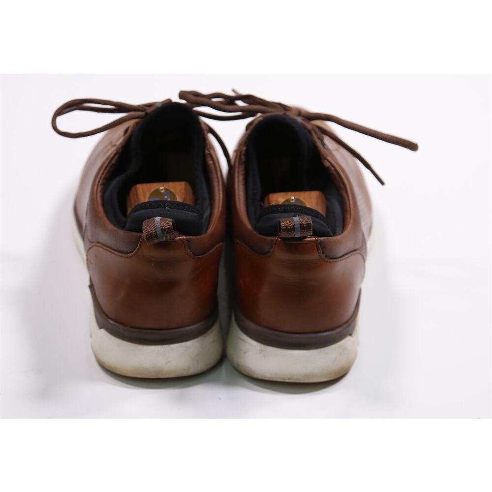 Johnston & Murphy XC4 Mens Prentiss U-Throat Brown Leather Sneakers Shoes 11.5 M - Picture 6 of 11